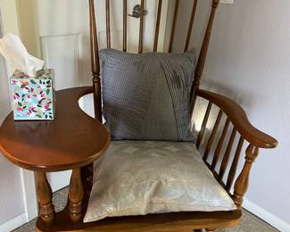side vintage chair