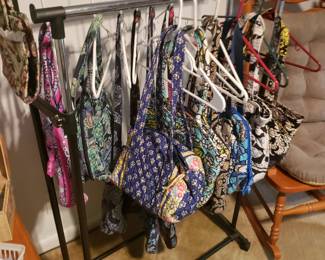 Lots of Vera Bradley bags