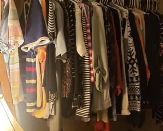 Lots of clothes