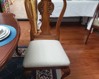 Chairs  to dining table