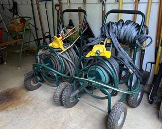 Hose Reels on Wheels