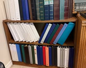 Book Shelves and Notebooks