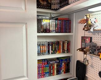 Many VHS Tapes