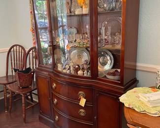 vintage china hutch