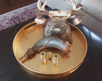 Unique western "antler" phone