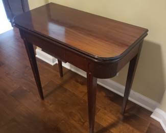 Drop top table