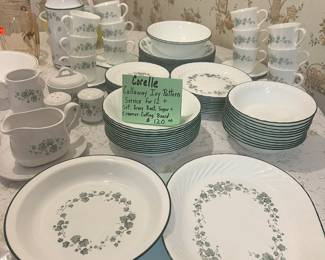 Corelle Callaway Ivy set, $120.00.....Pending pick up