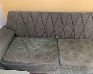 Mid-Century Chair with Matching Couch