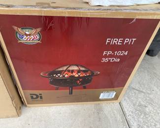 Brand New Fire Pit
