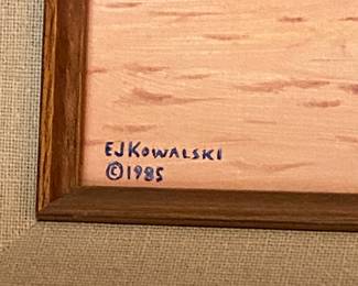 Missouri Artist Original Art by Edmund J Kowalski
