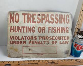 VINTAGE SIGN