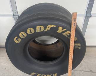 GOODYEAR EAGLE RACING TIRE ~ 32"X 21" X 34 "T - F