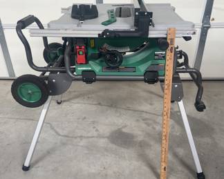 METABO HPT TABLE SAW 10 IN JOB SITE CONTRACTORS TABLE SAW MODEL C10RJ(S)