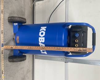 KOBALT 20 GALLON 175 MAX PSI 1.3 HP STAND UP AIR COMPRESSOR,OIL FREE MOTOR