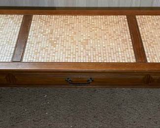 MidCentury Tiled Coffee Table