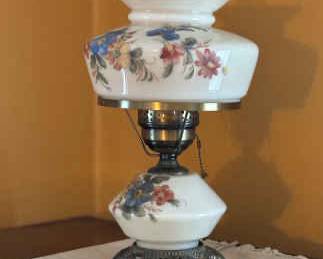 Vintage Hurricane Lamp