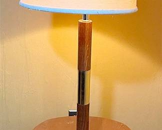 Mid Century Tray Table Floor Lamp