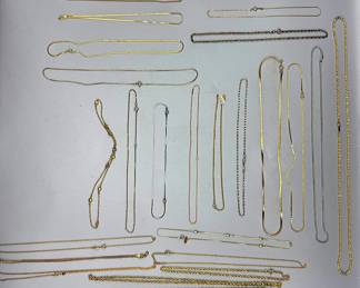 Gold Silver Costume Chains