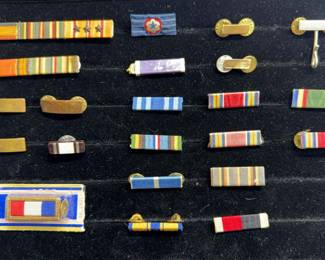 WWI II Bars And Ribbons