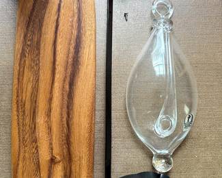 HandBlown Weather Glass