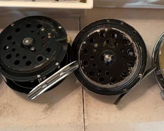 Vintage fly fishing reels