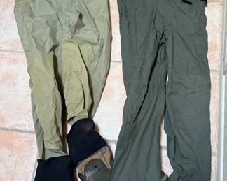 2 pairs of ladies waders, size small