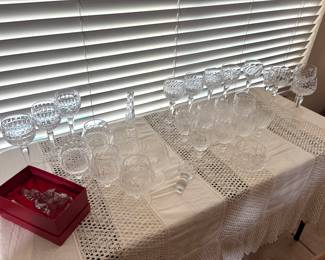 Nice variety of Waterford crystal