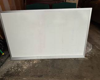 White Board Dry Erase 60 x 36 Inches, Large Whiteboard for Walls with Thick Aluminum Frame, with Long Marker Tray & Pen Holder for Office & Home