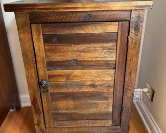 Wood cabinet