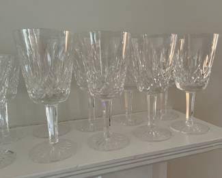 Waterford Lismore glasses.....