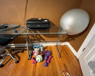Workout equipment too!