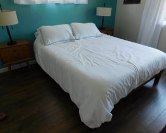 Master king bed with brand new, high end, Tempurpedic Mattress.