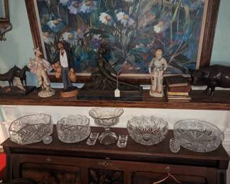 Miscellaneous glassware