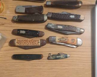 assortment of knives