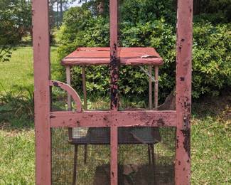 Large screen door from mercantile store 
