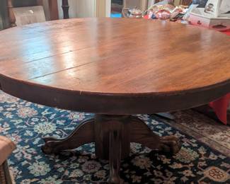 Tiger oak table 