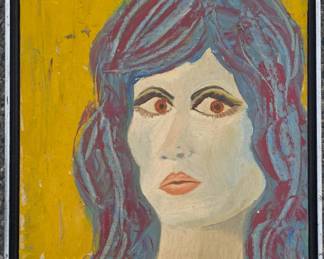 1960s portrait signed Zuman
