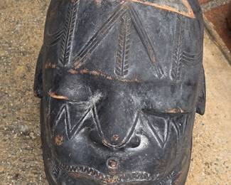 African masks.