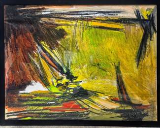Gloria Duffield abstract expressionist painting