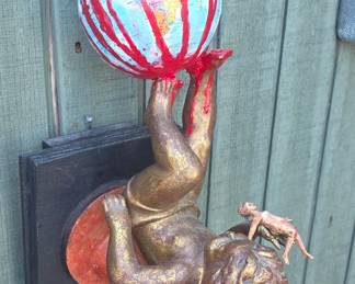 Assemblage art by Eva Kolosvary.