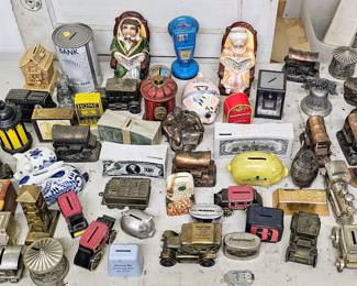 Coin banks collection