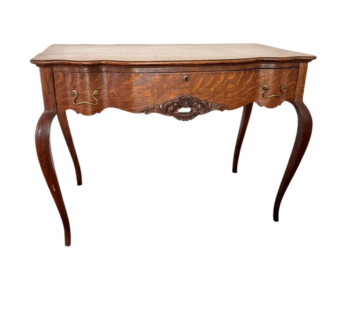 Antique Heirloom oak Console Table