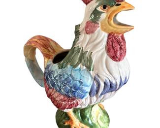 Italian rooster pitcher