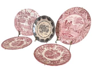 Decorative plates with Spode