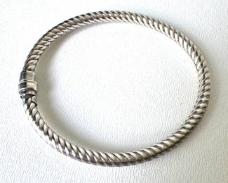 Italian Sterling 925 Bangle Bracelet