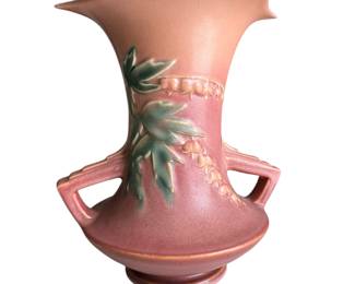 Roseville Pottery Large Bleeding Heart Vase
