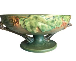 Roseville Pottery Bushberry Compote Bowl