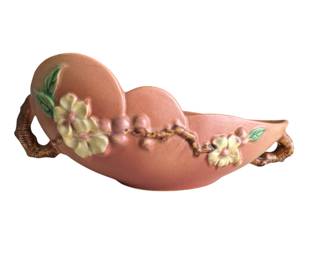 Roseville Apple Blossom Pottery Bowl