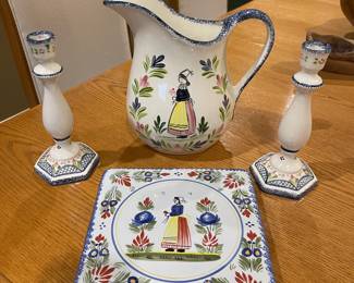 Quimper French pottery