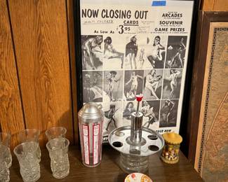 Barware and advertsing